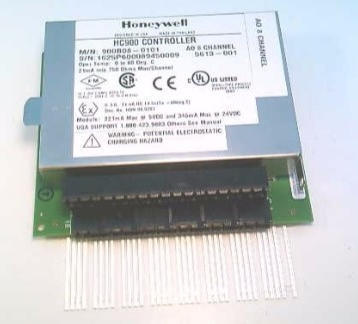 Honeywell 900B08-0101 PLC 8-Channel Analog Output Module dengan Isolasi 24VDC dan 500 VDC untuk HC900 Controller