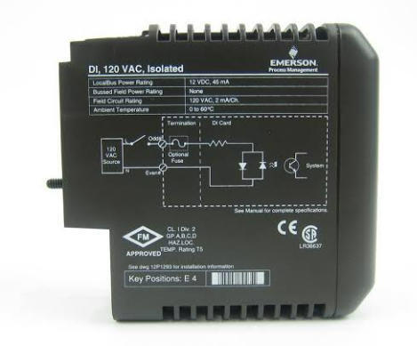 KJ3221X1-BA1 EMERSON HART Modul Output Analog Untuk sistem DeltaV DCS.