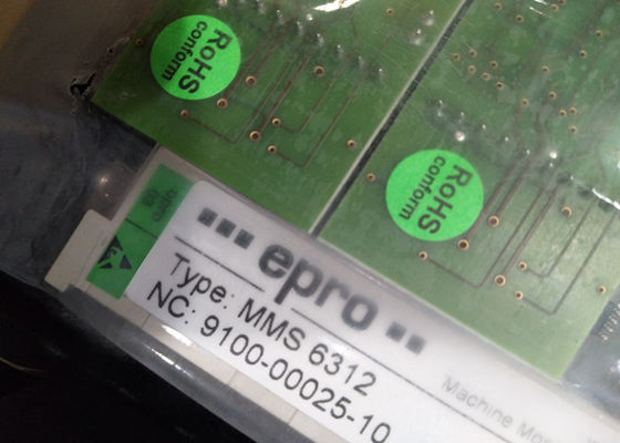 MMS6312 Dcs Sistem Kontrol Terdistribusi Epro Mms 6312 Monitor Kecepatan Rotasi Saluran Ganda