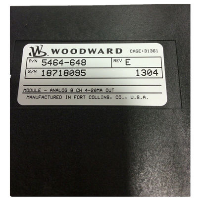 5464648 Woodward Module 8 Channel Analog Module PLC DCS
