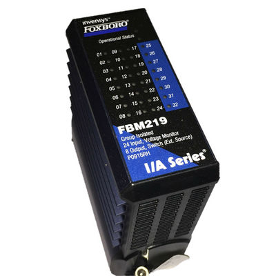 Fbm219 Fbm 219 Bagian Foxboro Saluran DCS Terisolasi 32 Monitor Tegangan Input P0914TR