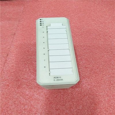 AO810 3BSE008522R1 ABB PLC Modul Output Analog 1x8 CH S800 I/O DCS
