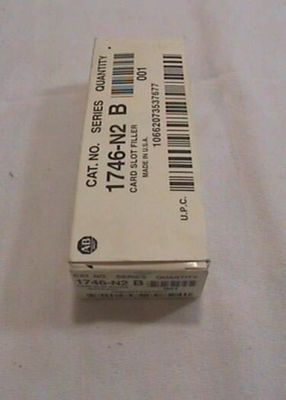 1746-N2B Allen Bradley SLC500 Pengisi Slot Kartu Modular Dalam Sasis SLC 500