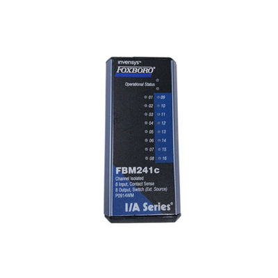 Bagian Foxboro FBM241C Saluran DCS Terisolasi 8 Modul Kontak Input Sense 8 Saklar Output