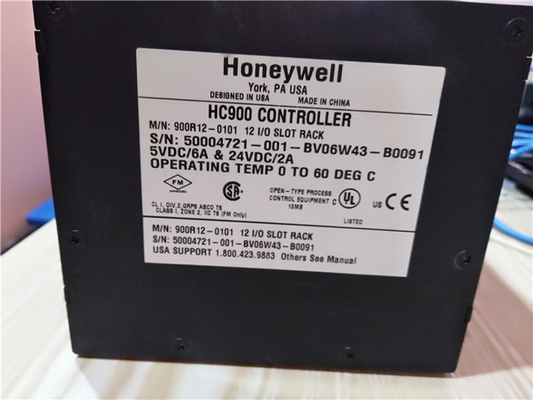 900R12-0101 Honeywell 12 Slot I/O Rack Modul PLC Pengontrol HC900