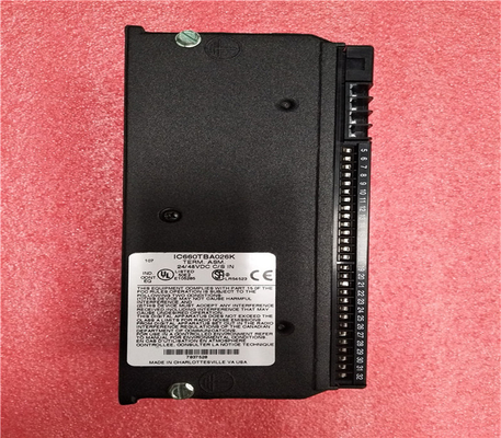 IC660BBA023 GE Fanuc Thermocouple Input Block Power Supply Tegangan 18 - 56VDC General Electric