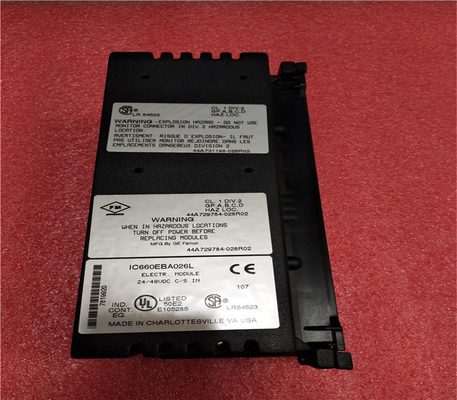 IC660BBA026 GE Fanuc GE Genius Sumber Arus Analog Input Block 24 48VDC General Electric