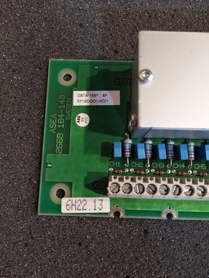 DSTA155P ABB S100 I/O Termination Unit Unit Sambungan Suku Cadang PLC 3BSE018323R1​