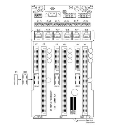 Unit Dasar Prosesor T9100 Rockwell ICS Pengontrol AADvance PLC DCS Rockwell Automation