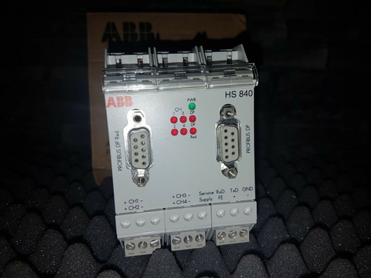 HS840 ABB PROFIBUS Menghubungkan Perangkat 4 Saluran Head Station Dengan Redundansi PLC Spare Parts 3BDH000307R0101