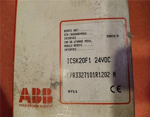 ICSK20F1 ABB Procontic CS 31 ICSK 20F1 I/O Unit Jarak Jauh CS31 Suku Cadang PLC FPR3327101R1202