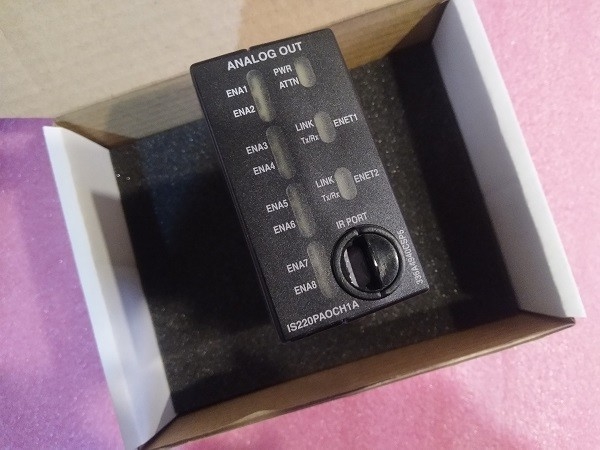 GE IS220PAOCH1A Mark VIe Analog Output Module 0-20 mA, hingga 900 Ω PLC Module