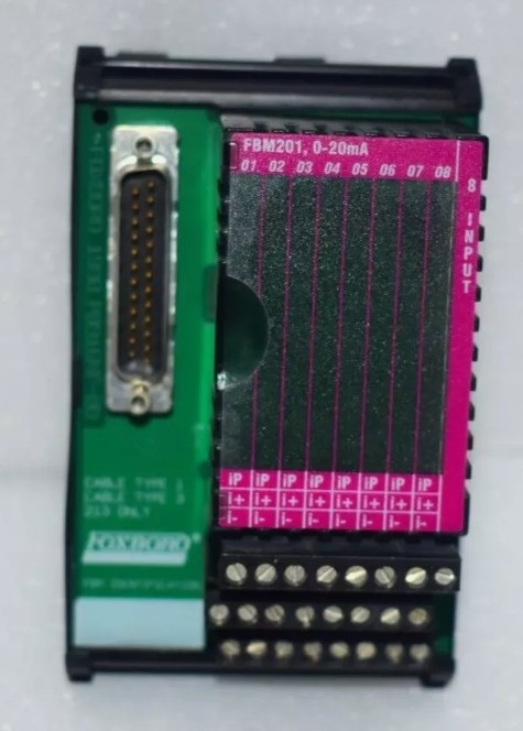 Foxboro P0916AA FBM201 /B/C/D Analog Input Module berisi delapan saluran analog Input menerima A 2 kabel