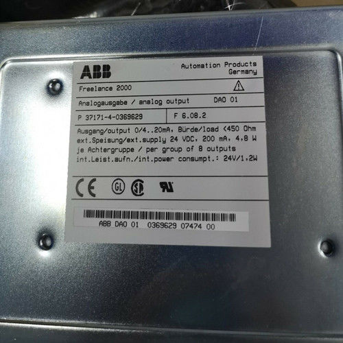 DAI01 ABB PLC Suku Cadang Input Analog Modul I/O Berbasis Rak V3 Y0369628M