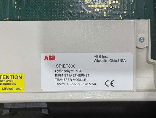 ABB SPIET800 INFI-Net Ethernet CIU Transfer Module Communication Module